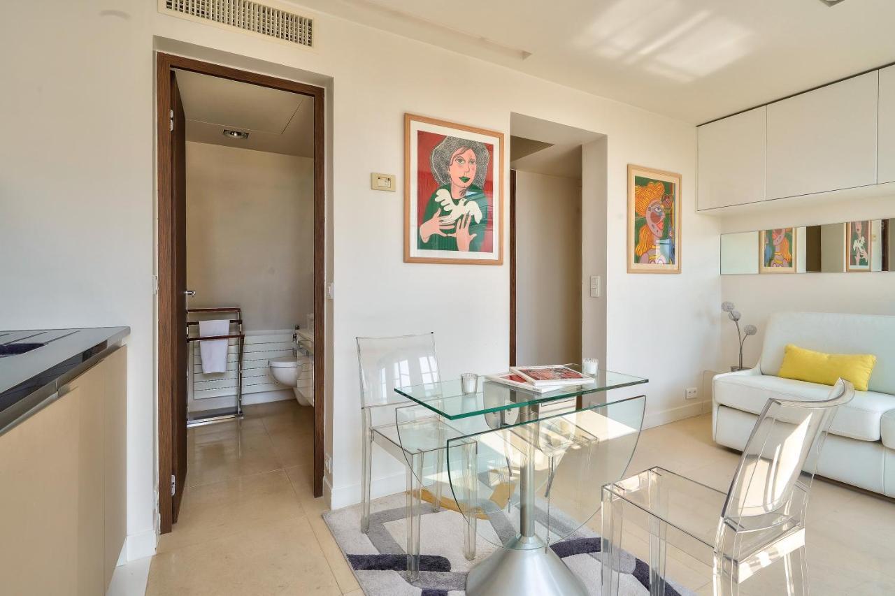 Designed Studio With Ac-Terrasse Vue Tour Eiffel パリ エクステリア 写真
